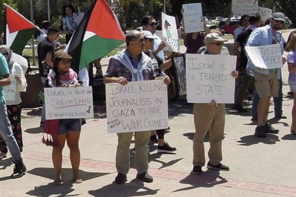 Workers World: San Diego solidarity with Palestine