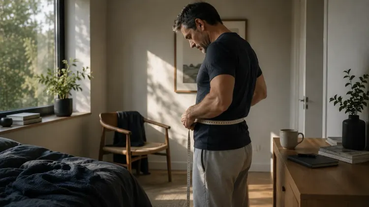 Belly fat in men: why your waist matters more than your weight