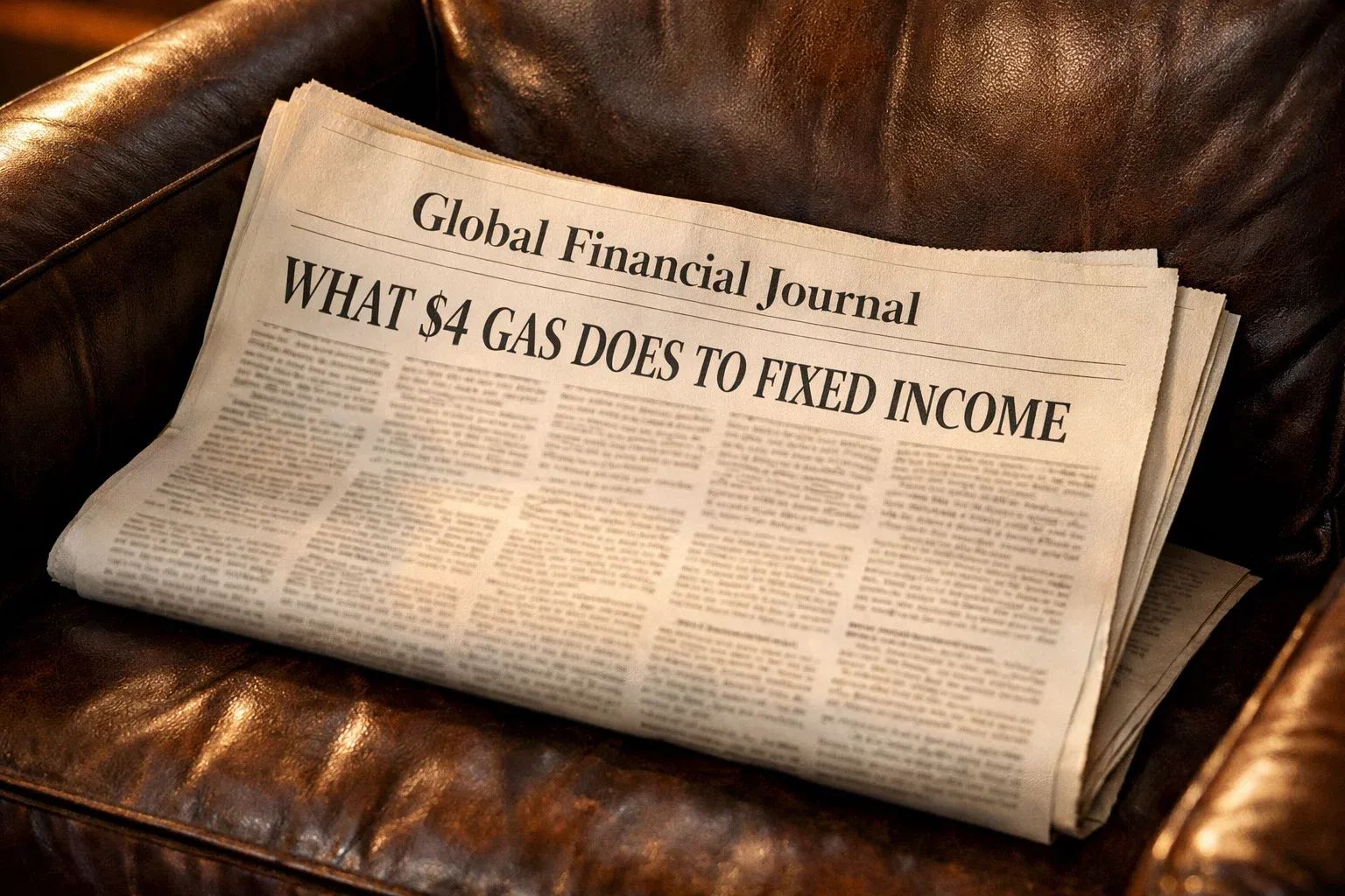 Gas Is Back Above $4. Here Is What That Does to a Fixed Income