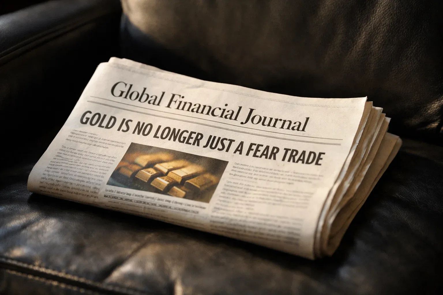 Gold Is No Longer Just a Fear Trade