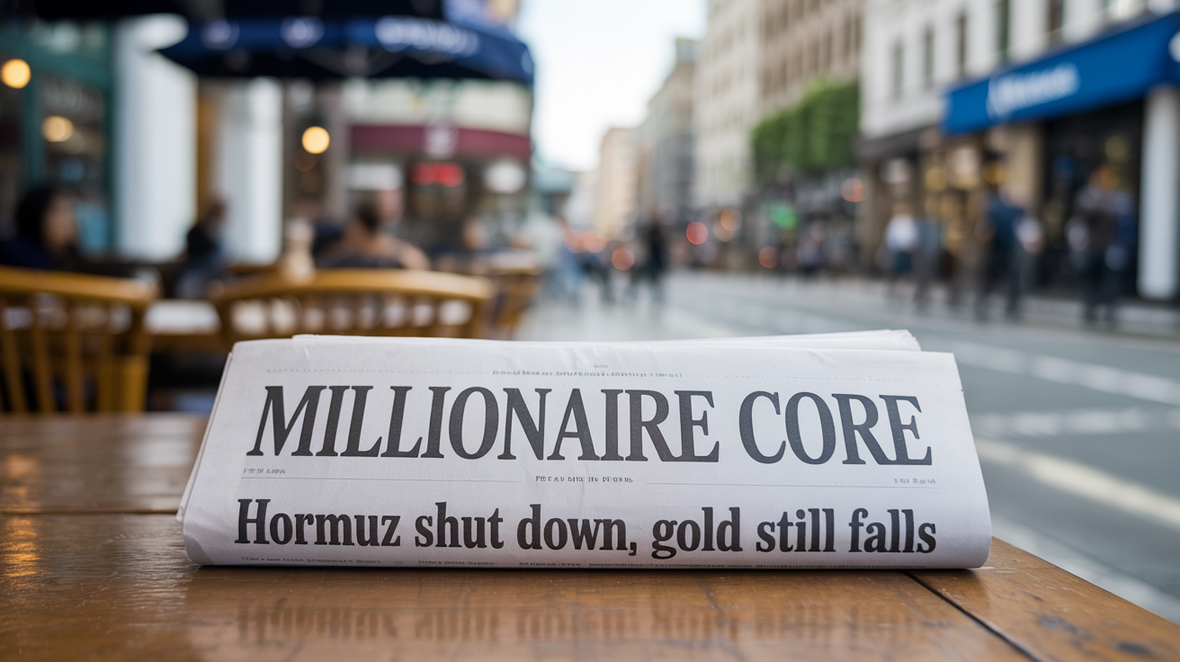 Shipping Through the Strait of Hormuz Just Plunged 85%. Gold Still Can't Rally.