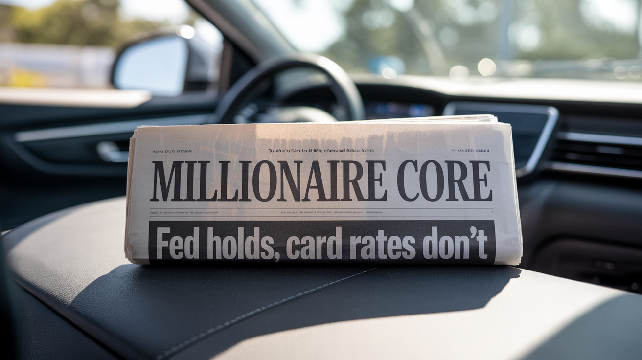 The Fed Held Rates Again. Your Card Statement Didn't Get the Memo