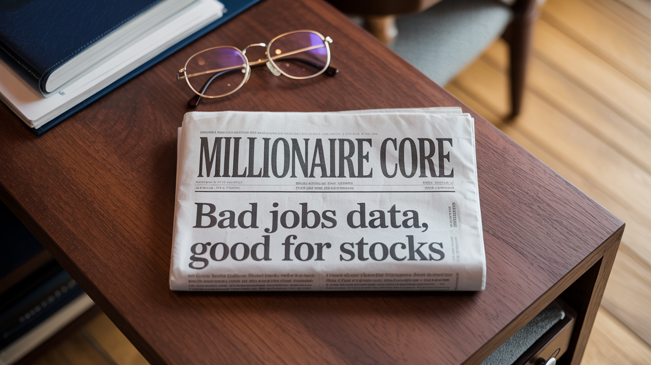 Stocks Hit a Record High Because the Jobs Report Was Bad