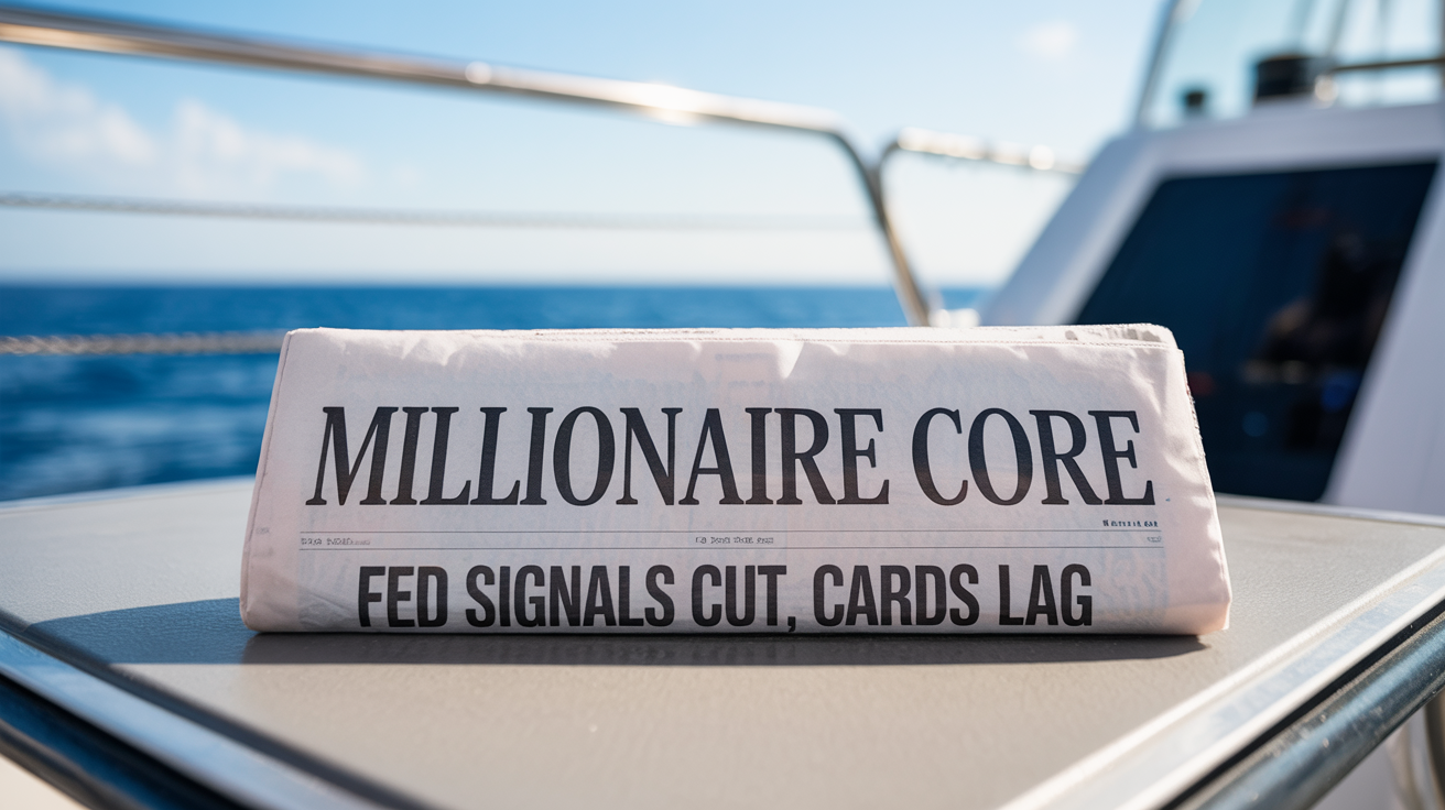 The Fed Just Signaled a September Rate Cut. Your Card Rate Got the Memo Last.