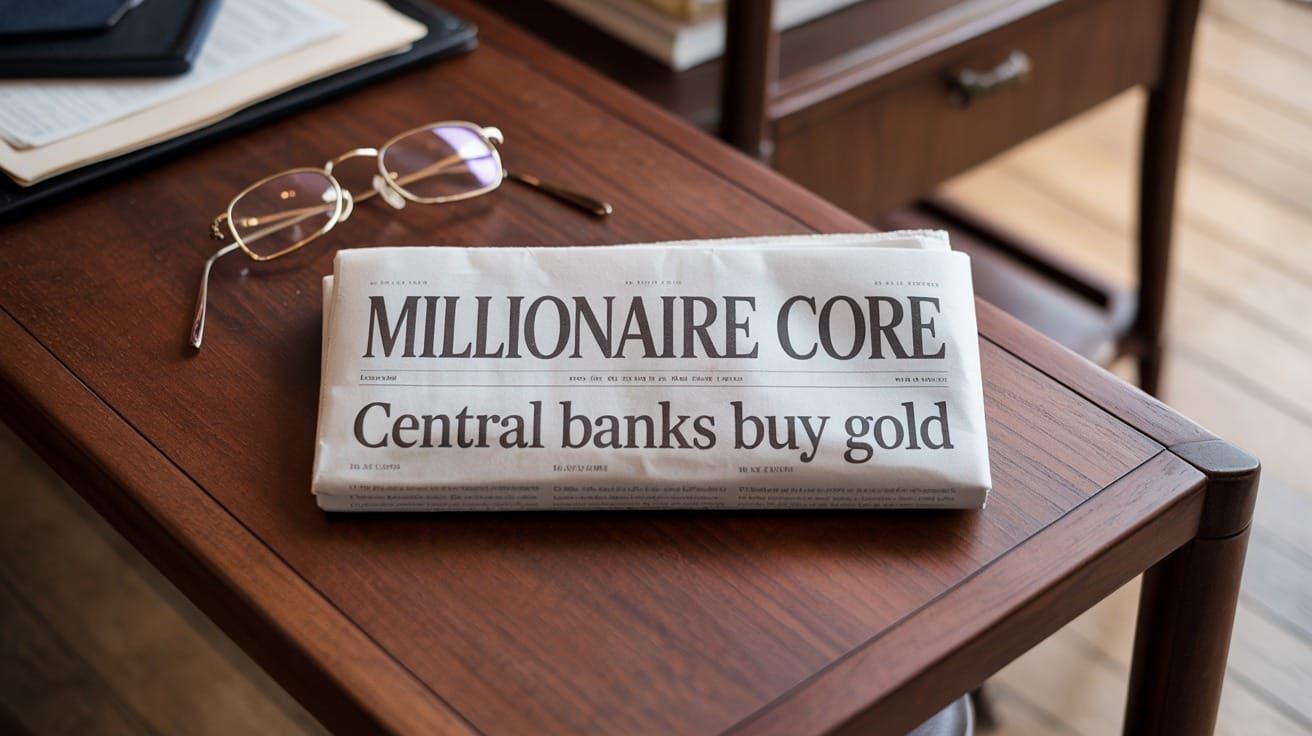 Central Banks Are Buying Gold. You're Holding Cash.