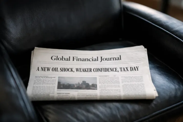 When Tax Day Meets a New Oil Shock