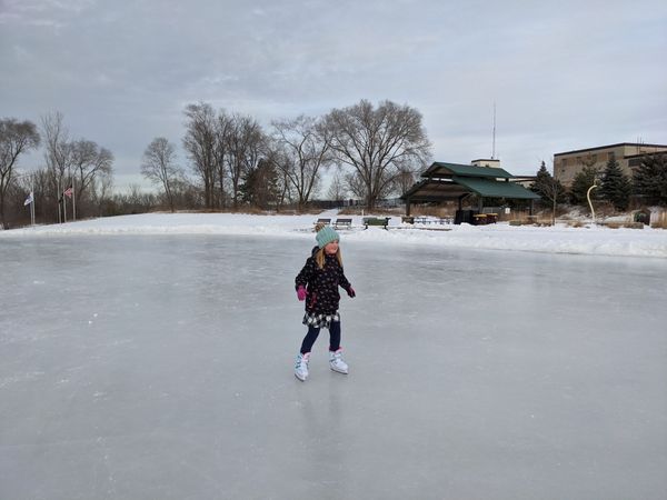 ice skating