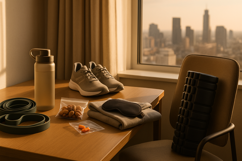 Travel Wellness: Workouts, Jet Lag, and Snacks on the Go
