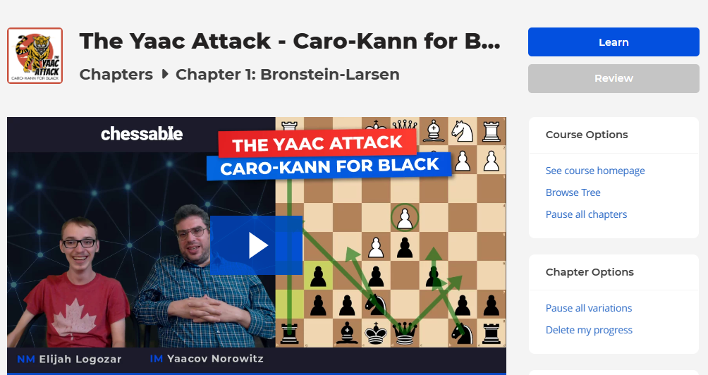 Course: The Yaac Attack: Caro-Kann for Black