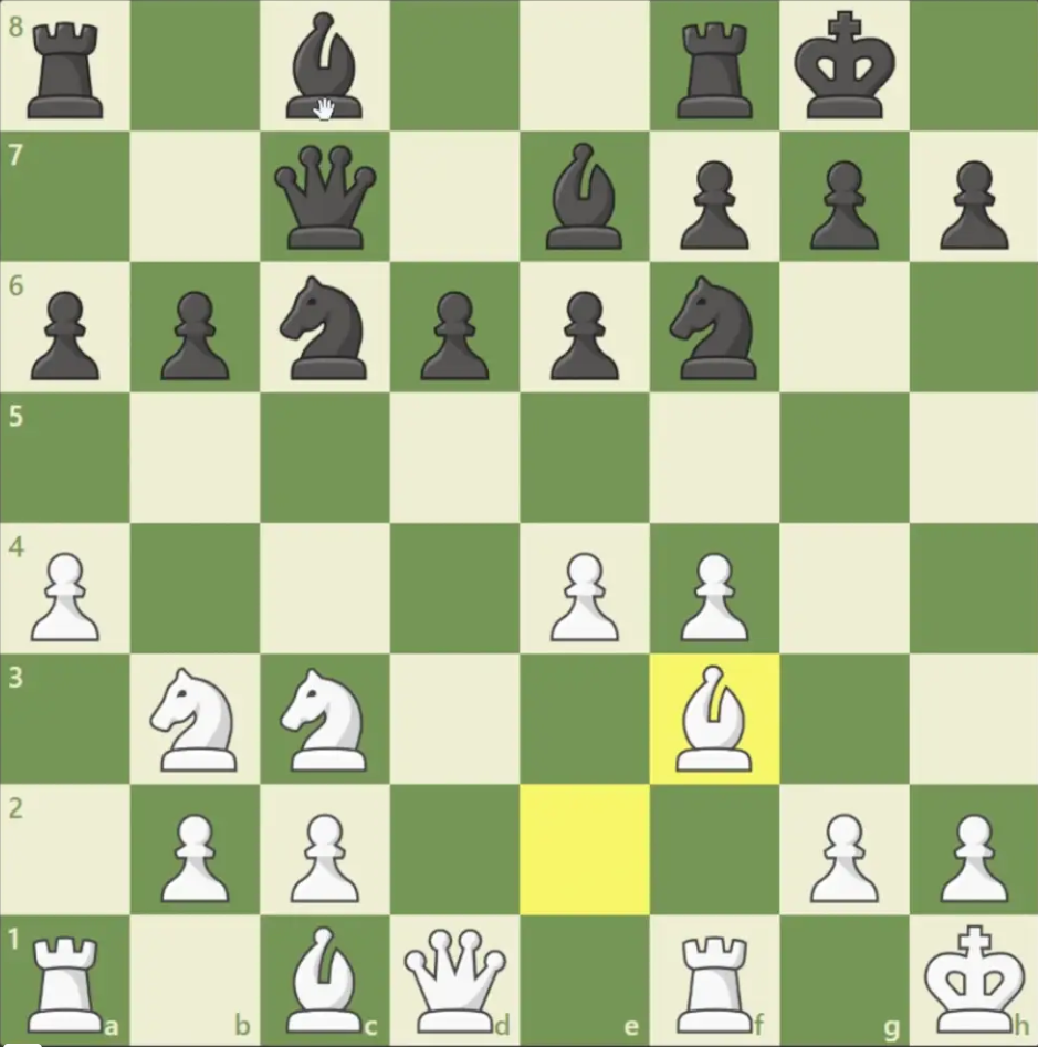 #11 Maroczy Shows Off His Knights and Dark $