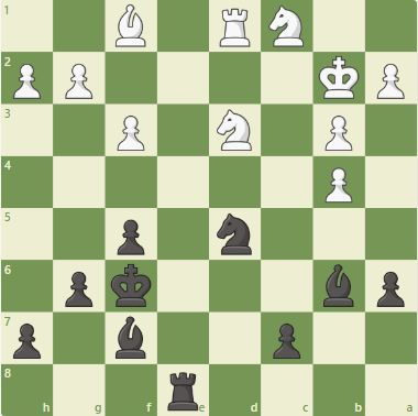 Dacha Tactics #10 - golden bishop oozing dark energies.