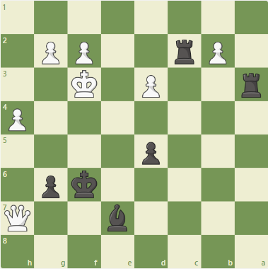 Dacha Tactics #60 - Golden Dark bishop strikes in endgame!