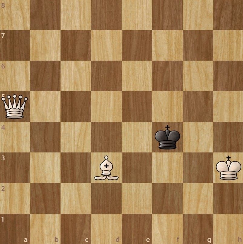 Dacha Tactics #119 - Queen and bishop harmony mate in 2!