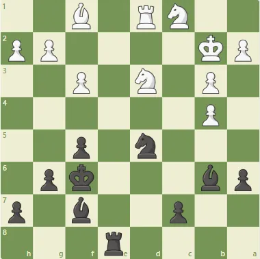 Dacha Tactics #10 - golden bishop oozing dark energies.