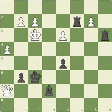 Dacha Tactics #60 - Golden Dark bishop strikes in endgame!