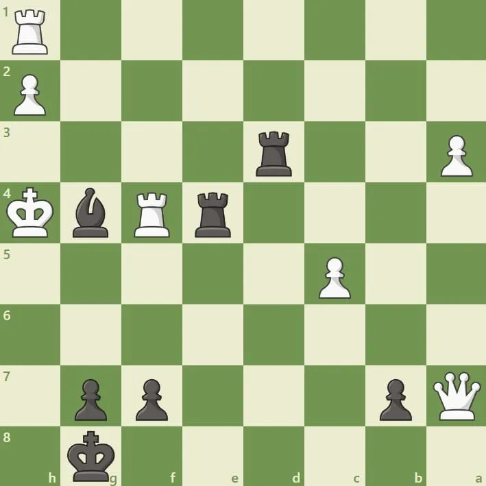 Dacha Tactics #112 - Golden light bishop doing magic