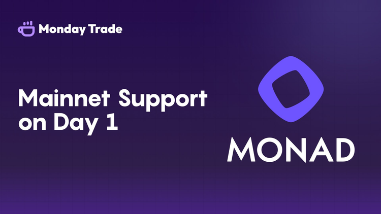 Monday Trade Is Live on Monad Mainnet: Perps Private Beta Starts Today