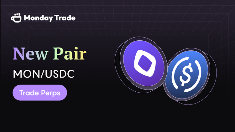 Trade MON/USDC Perps: New Pair Is Live on Monday Trade