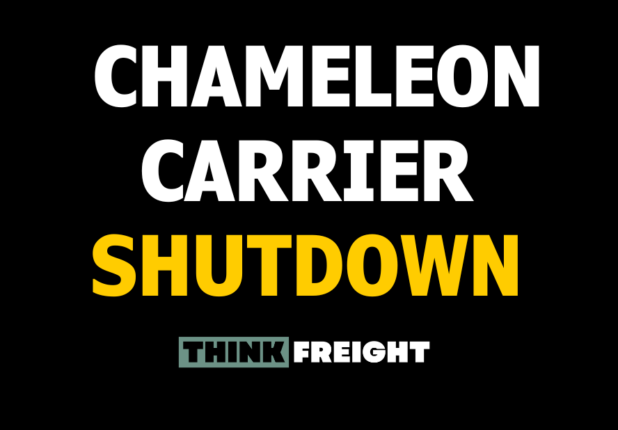 🚚 Chameleon Carrier Shutdown
