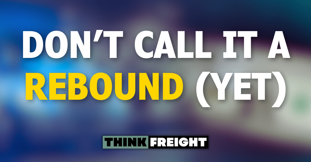 🚚 Don't Call It A Rebound (Yet)