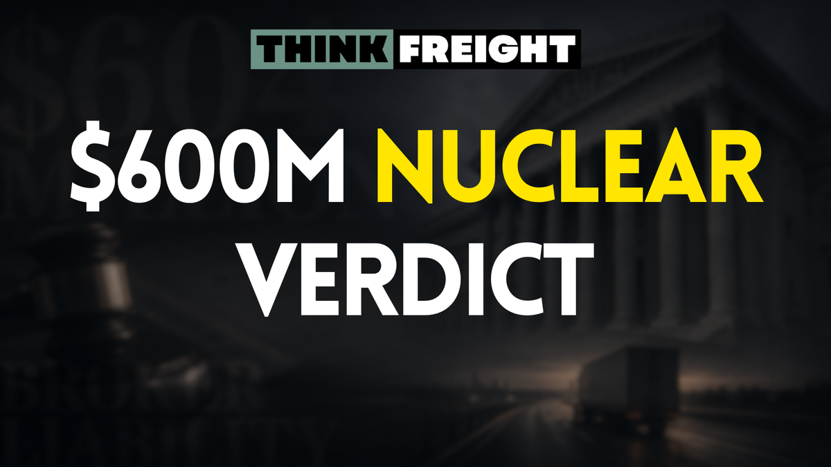 🚚 $600M Verdict