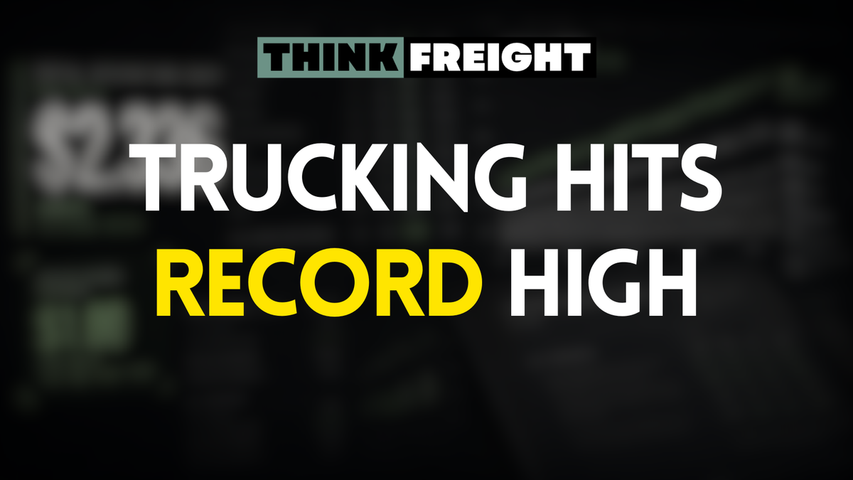 🚚 Record High