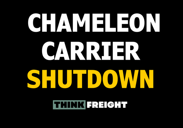 🚚 Chameleon Carrier Shutdown