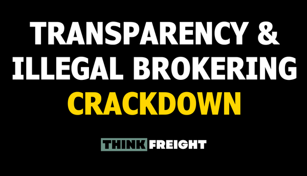 🚚 Transparency & Illegal Brokering Crackdown?