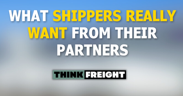 🚚 What Shippers Want