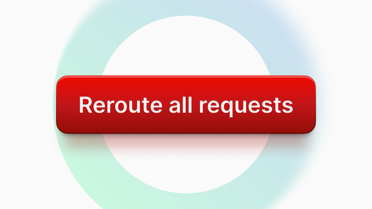 Mitigating LLM Outages: The Big Red Button