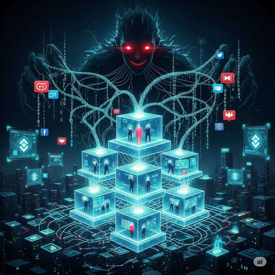 The Future of Cyber Threat Intelligence: AI-Driven Social Engineering in a Blockchain World