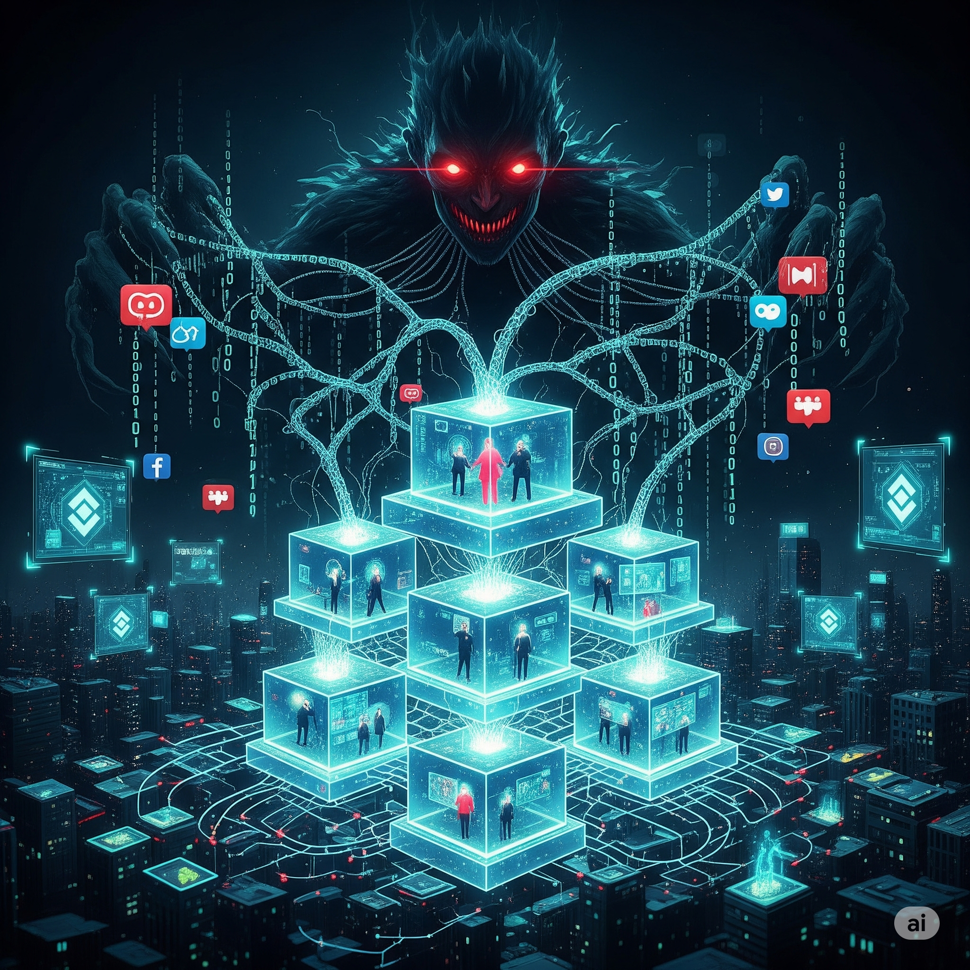 The Future of Cyber Threat Intelligence: AI-Driven Social Engineering in a Blockchain World