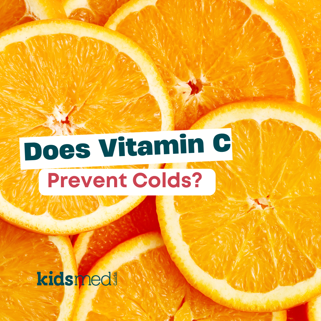 Orange slices with title: Does Vitamin C Prevent Colds? 