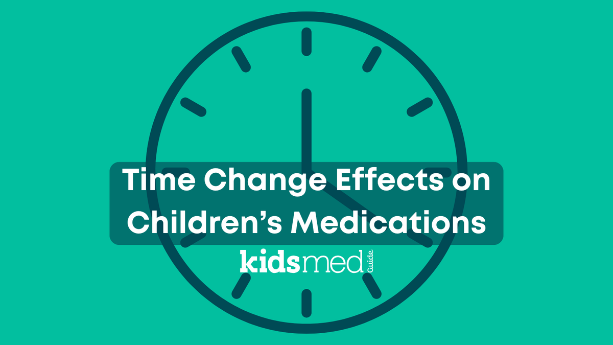 Time Change Effects on Children’s Routines and Medications