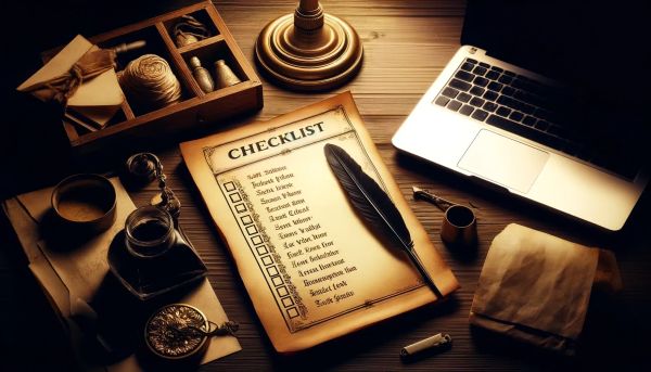 Правила составления чек-листа