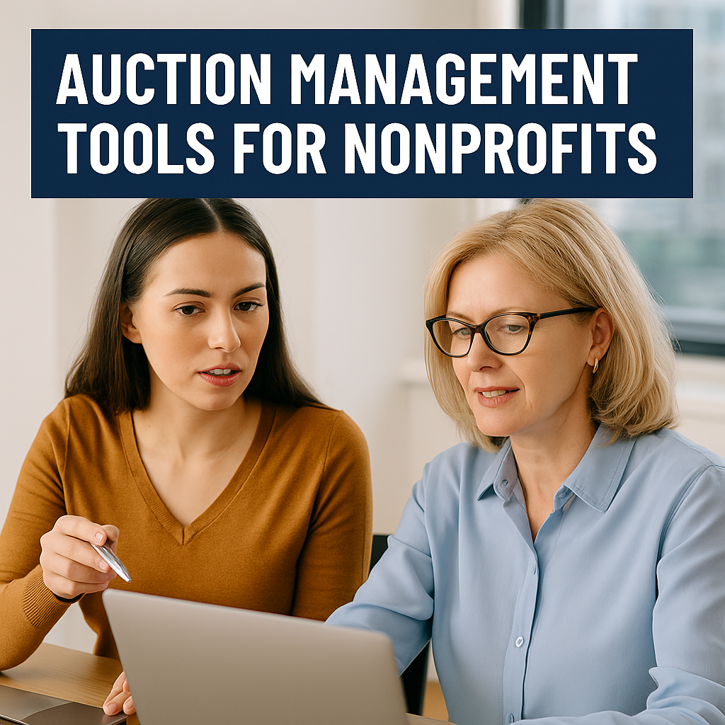 Which Auction Management Tools Help Save Time for Nonprofit Staff?