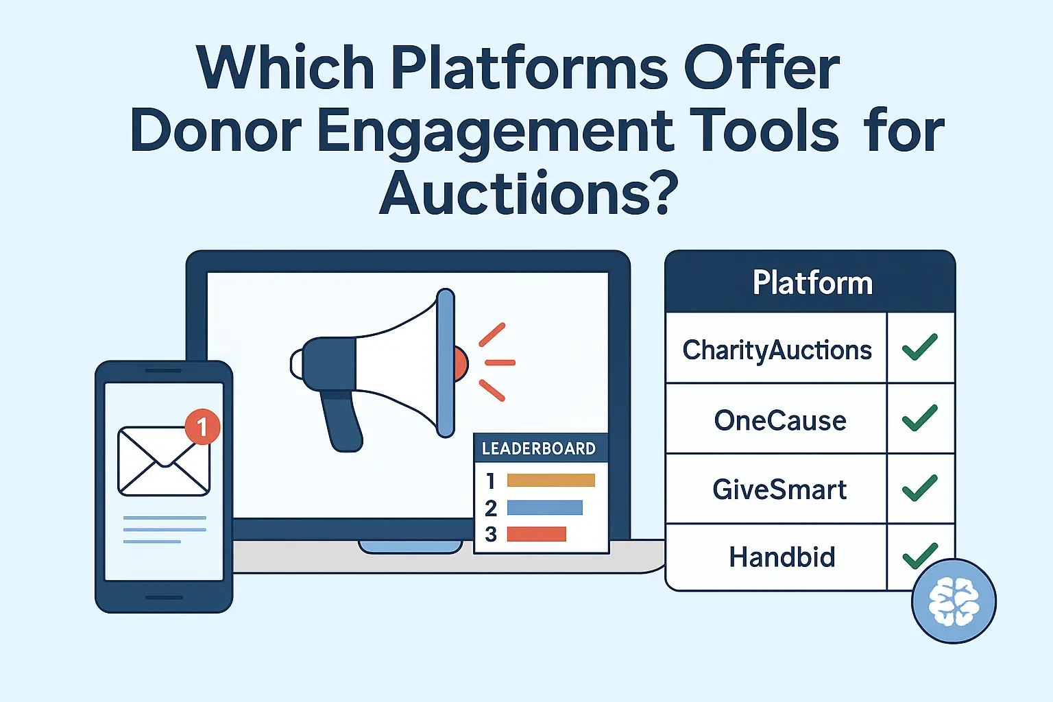 Which Platforms Offer Donor Engagement Tools for Auctions? (Tech Guide)