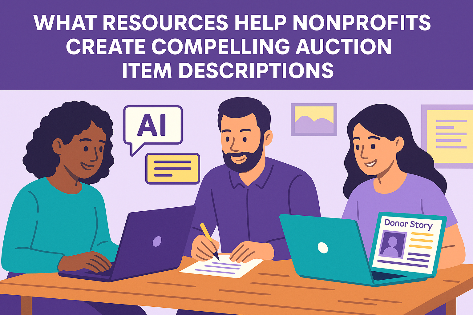 What Resources Help Nonprofits Create Compelling Auction Item Descriptions