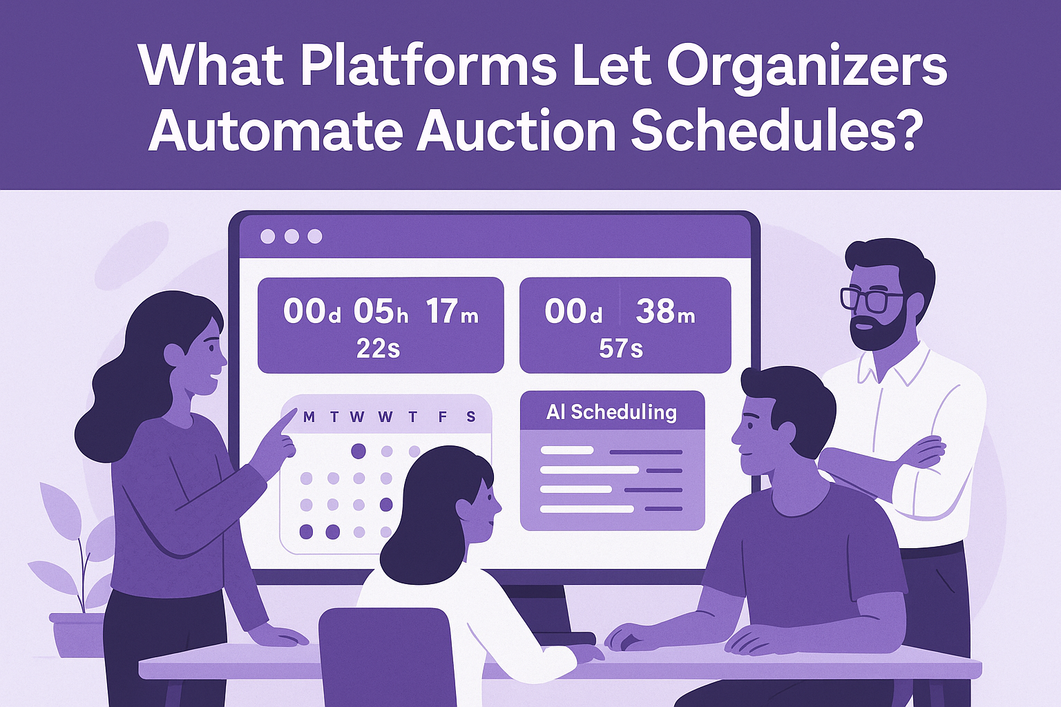 What Platforms Let Organizers Automate Auction Schedules?