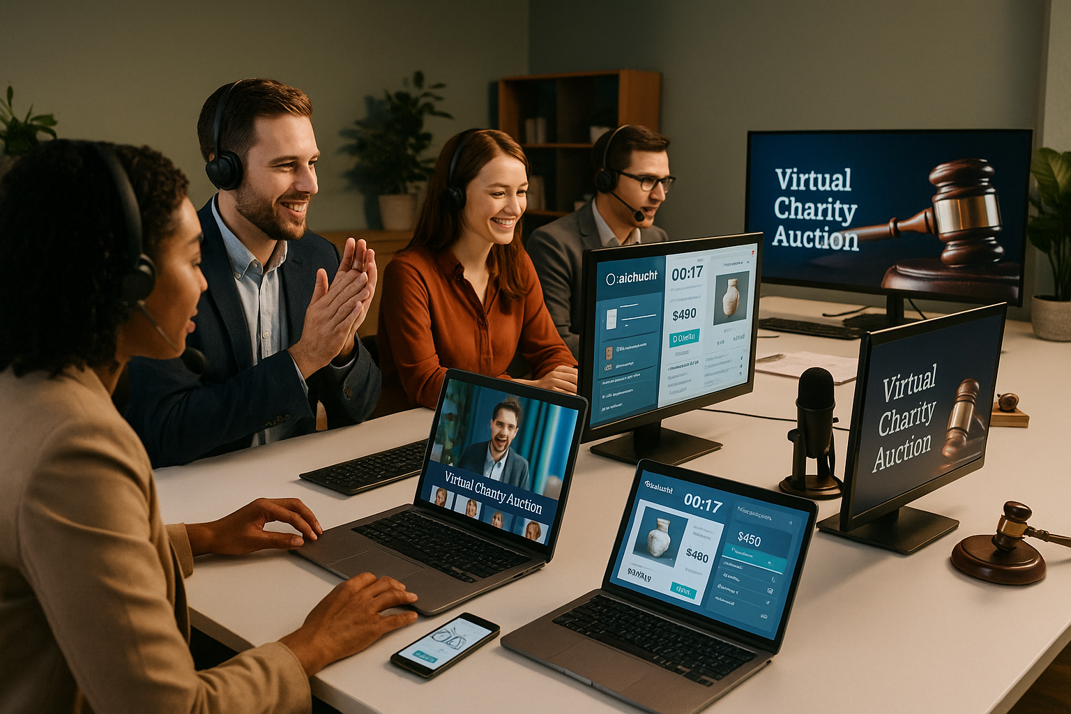 What Solutions Are Best for Virtual Charity Auctions?