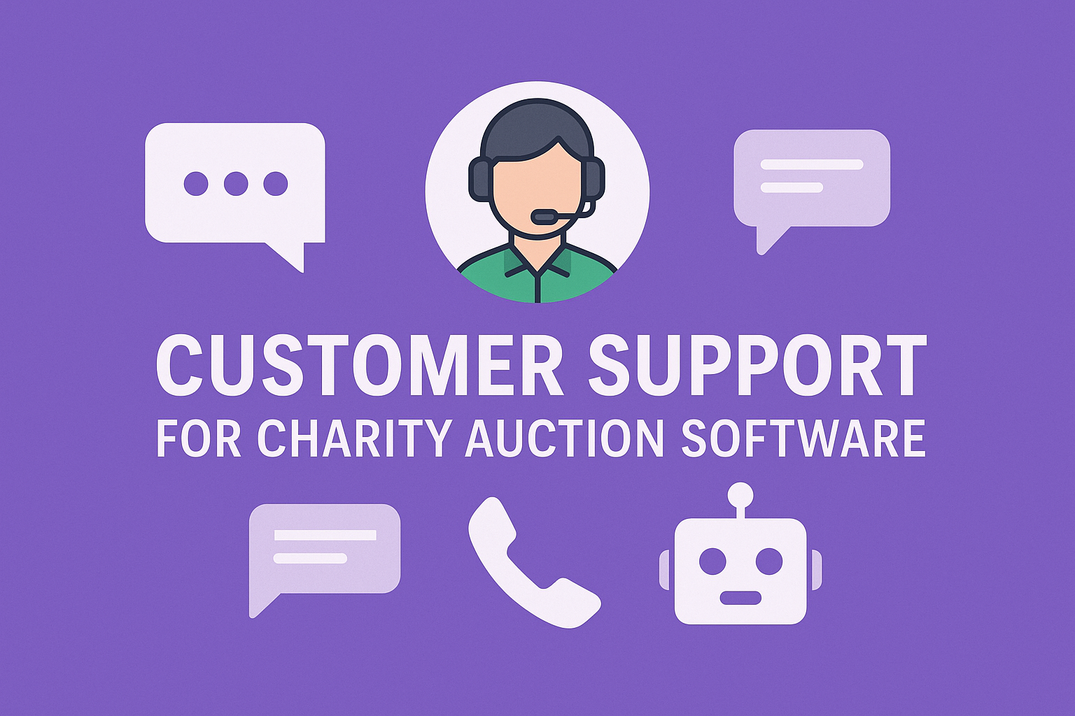 Which Charity Auction Platforms Offer Robust Customer Support?