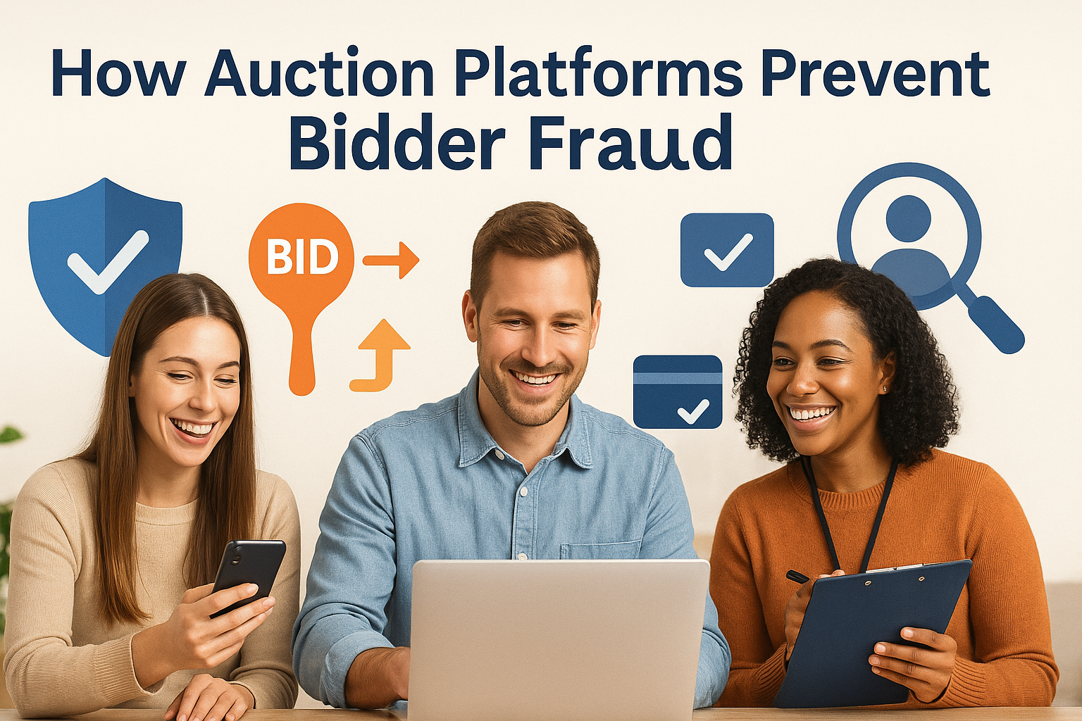 How Auction Platforms Prevent Bidder Fraud