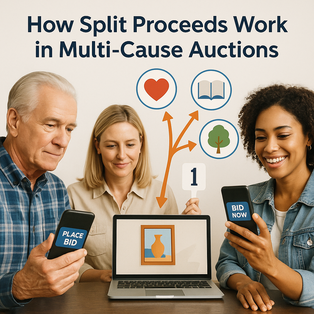 How Split Proceeds Work in Multi Cause Auctions