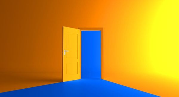A different front door