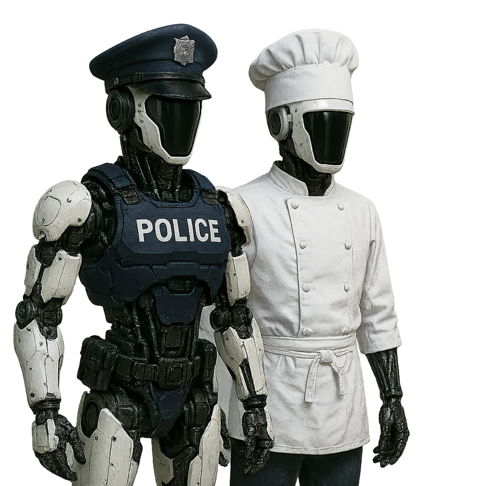 Гуманоиды идут