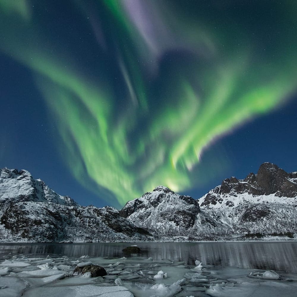 Мистическая снежная Лапландия