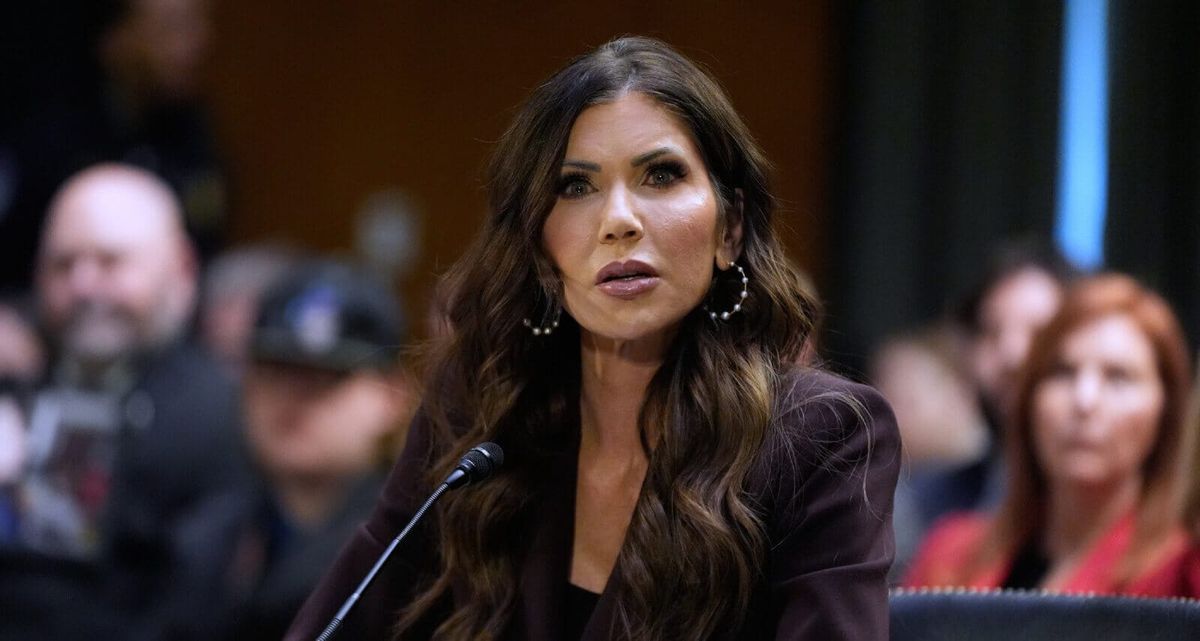 ¡Adios, Kristi! La larga historia de mentiras de Noem para proteger a los poderosos