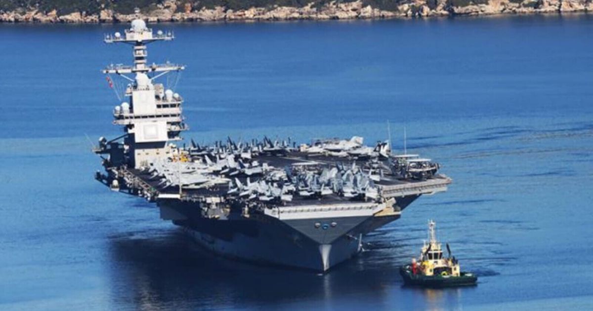 Gerald R. Ford se cura las heridas: 30 Shaheds atacaron el portaaviones en enjambre. El barco abandonó el 'mar de batalla'