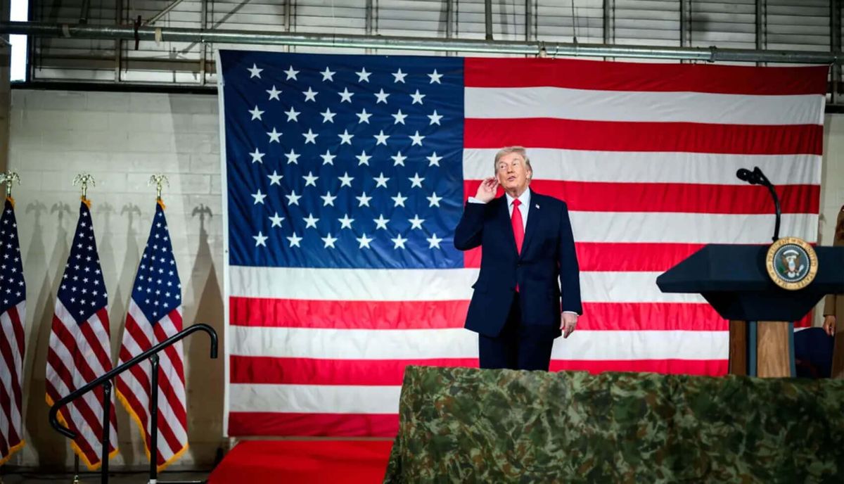 "En línea, payasos": el comentario de Trump sobre Canadá
