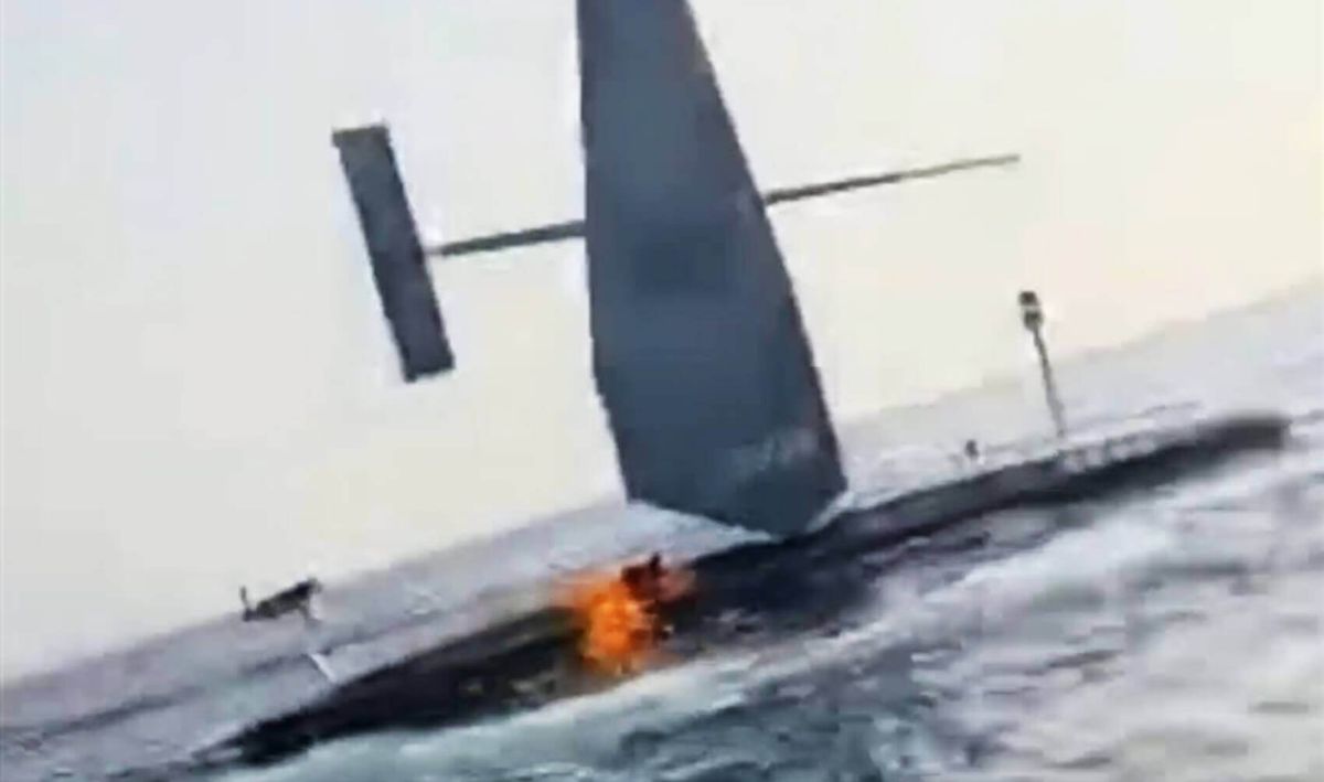 Marina iraní destruye lancha no tripulada estadounidense en el Estrecho de Ormuz